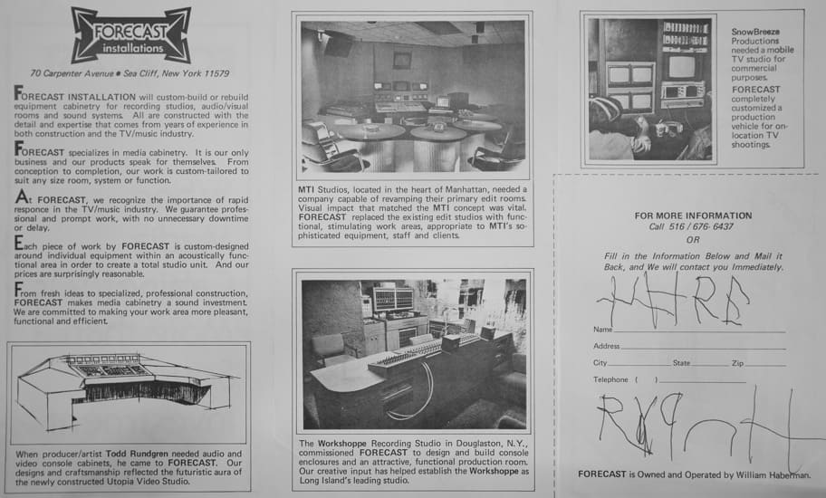 Control room workspace